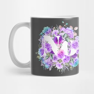 No - floral Mug